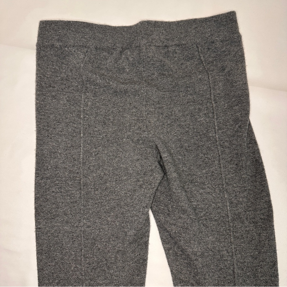 Max Studio Cashmere Charcoal Gray Loungewear Joggers